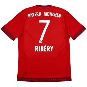 2015-16 Bayern Munich Home Shirt Ribery #7 - 10/10 - (L)