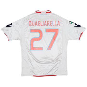 2009-10 Napoli Away Shirt Quagliarella #27 - 8/10 - (L)