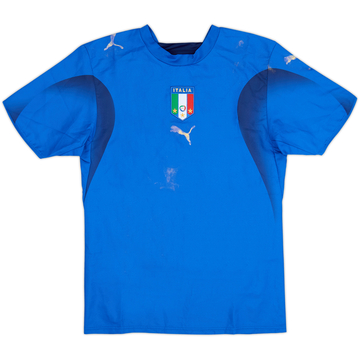 2006 Italy Home Shirt - 4/10 - (S)