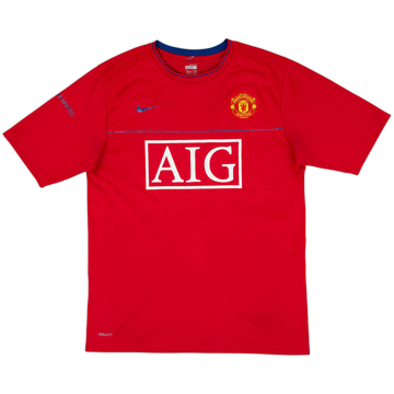 2008-09 Manchester United Nike Training Shirt - 7/10 - (M)