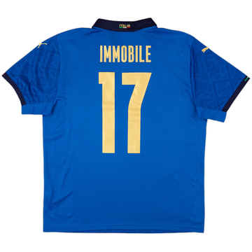 2020-21 Italy Home Shirt Immobile #17 - 10/10 - (L)