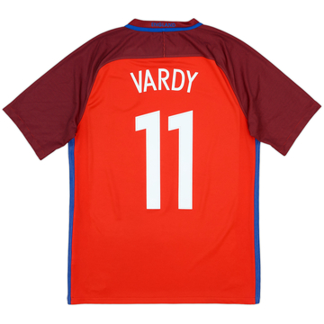 2016-17 England Away Shirt Vardy #11 - 10/10 - (M)