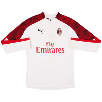 2019-20 AC Milan Puma Player Issue 1/4 Zip Drill Top #79 - 5/10 - (S)