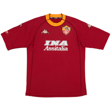 2000-01 Roma Home Shirt #11 - 5/10 - (XL)