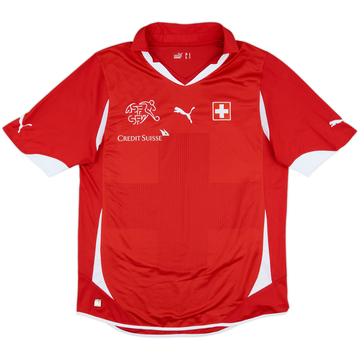 2010-11 Switzerland Home Shirt - 8/10 - (L)