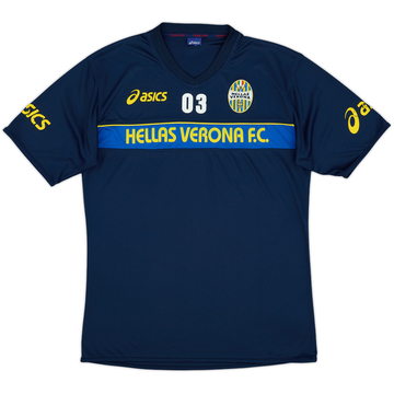 2007-08 Hellas Verona Asics Player Issue Training Shirt #03 - 6/10 - (XL)