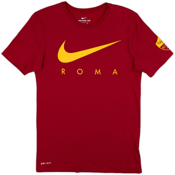 2017-18 Roma Nike Cotton Tee - 10/10 - (S)