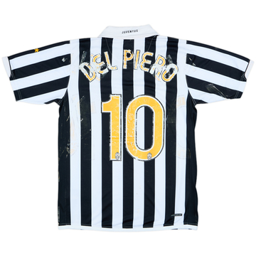 2006-07 Juventus Home Shirt Del Piero #10 - 3/10 - (M)
