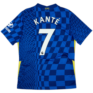 2021-22 Chelsea Home Shirt Kante #7 - 10/10 - (M)