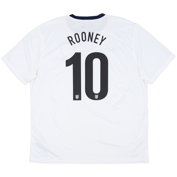 2013 England 150th Anniversary Home Shirt Rooney #10 - 9/10 - (XXL)