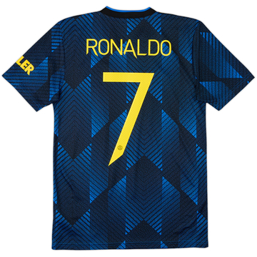 2021-22 Manchester United Third Shirt Ronaldo #7 - 8/10 - (XS)
