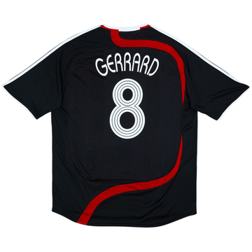 2007-08 Liverpool Third Shirt Gerrard #8 - 9/10 - (XL)
