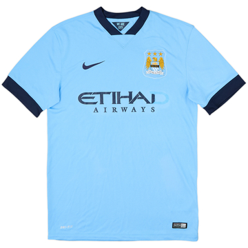 2014-15 Manchester City Home Shirt - 4/10 - (M)
