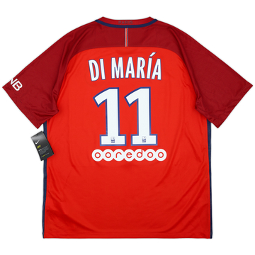 2016-17 Paris Saint-Germain Away Shirt Di Maria #11 (XL)