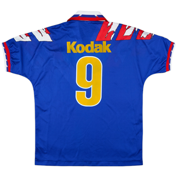 1993-94 Yokohama Marinos Home Shirt #9 - 8/10 - (L)