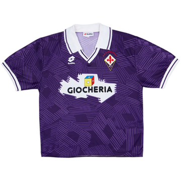 1991-92 Fiorentina Home Shirt - 9/10 - (M)