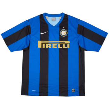 2008-09 Inter Milan Basic Home Shirt - 9/10 - (L)