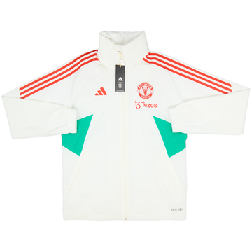 2023-24 Manchester United adidas Hooded Rain Jacket (S)