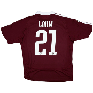 2006-07 Bayern Munich CL Shirt Lahm #21 - 9/10 - (XL.Boys)