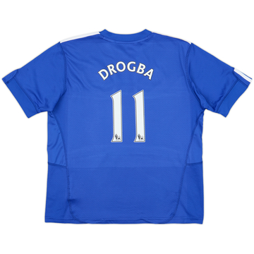 2009-10 Chelsea Home Shirt Drogba #11 - 8/10 - (L.Boys)