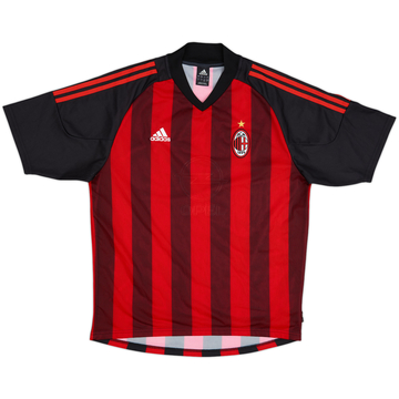 2002-03 AC Milan Home Shirt - 4/10 - (L)