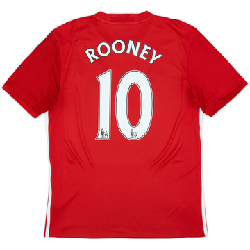 2016-17 Manchester United Home Shirt Rooney #10 - 7/10 - (M)