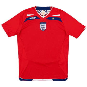 2008-10 England Away Shirt - 10/10 - (XL.Boys)