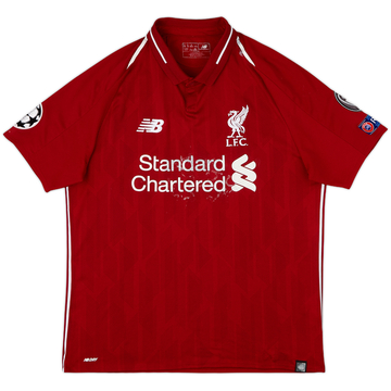 2018-19 Liverpool Home Shirt - 4/10 - (M)