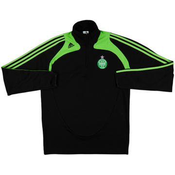 2008-09 Saint Etienne adidas 1/4 Zip Training Top - 8/10 - (M/L)