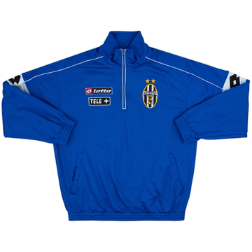 2000-01 Juventus Lotto 1/4 Zip Drill Top - 9/10 - (XL)
