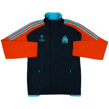 2011-12 Olympique Marseille adidas CL Track Jacket - 9/10 - (S)