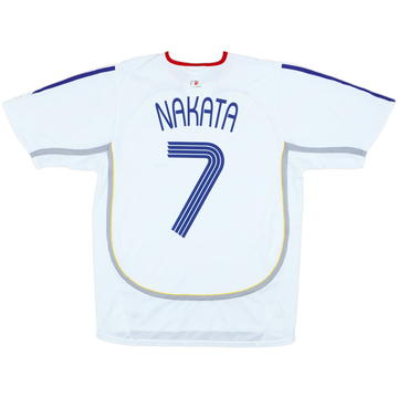 2006-08 Japan Away Shirt Nakata #7 - 7/10 - (S)
