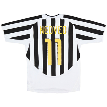 2003-04 Juventus Home Shirt Nedved #11 - 7/10 - (M)
