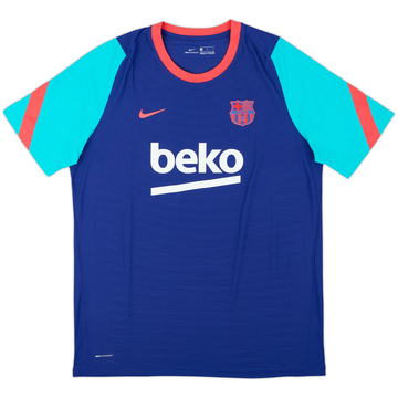 2021-22 Barcelona Nike Vaporknit Training Shirt - 8/10 - (L)