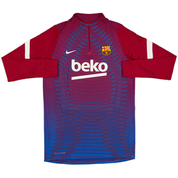 2021-22 Barcelona Nike 1/4 Zip Drill Top - 8/10 - (L)
