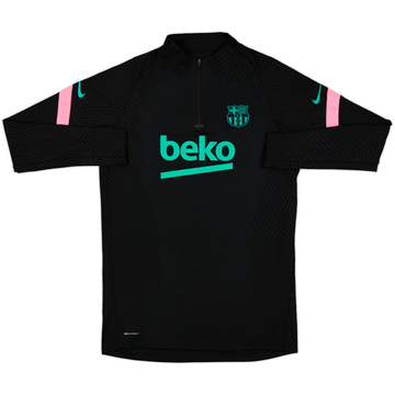 2020-21 Barcelona Nike Vaporknit 1/4 Zip Drill Top - 10/10 - (L)