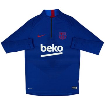 2019-20 Barcelona Nike Vaporknit 1/4 Zip Drill Top - 10/10 - (M)