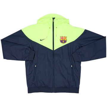 2018-19 Barcelona Nike Hooded Track Jacket - 10/10 - (M)