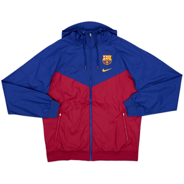 2019-20 Barcelona Nike Hooded Track Jacket - 10/10 - (M)