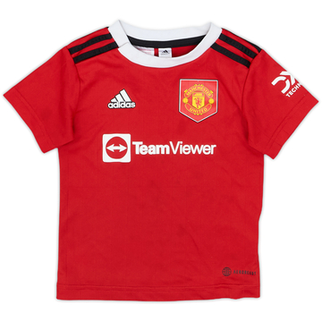 2022-23 Manchester United Home Shirt - 8/10 - (9-12 Months)