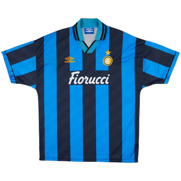 1994-95 Inter Milan Home Shirt #10 - 6/10 - (L)