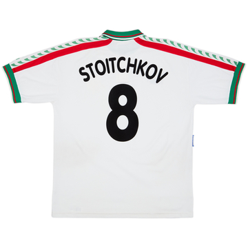 1996-98 Bulgaria Home Shirt Stoitchkov #8 - 8/10 - (XL)
