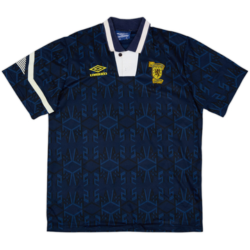 1991-94 Scotland Home Shirt - 7/10 - (M)