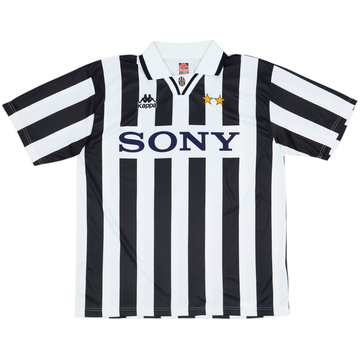 1995-97 Juventus Basic Home Shirt - 7/10 - (XL)