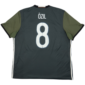 2015-17 Germany Away Shirt Ozil #8 - 9/10 - (XXL)