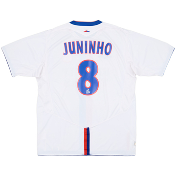 2004-05 Lyon Home Shirt Juninho #8 - 8/10 - (XL)