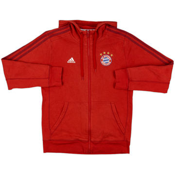 2015-16 Bayern Munich adidas Hooded Track Jacket - 6/10 - (L)