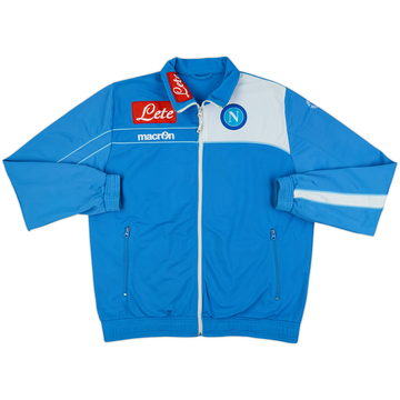 2014-15 Napoli Macron Track Jacket - 8/10 - (XL)