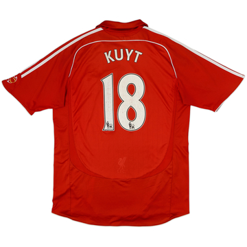 2006-08 Liverpool Home Shirt Kuyt #18 - 5/10 - (L)