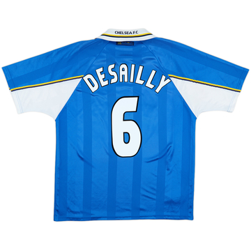 1997-99 Chelsea Home Shirt Desailly #6 - 8/10 - (XL)